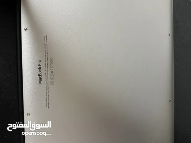 لابتوب ابل 2012 • المعالج: Intel Core i7 بسرعة 2.9GHz – أداء قوي وسريع