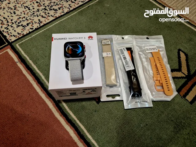 ساعة هواوي فيت Huawei Fit 3 نسخة القماش المميز مع سيرات 3 هدية