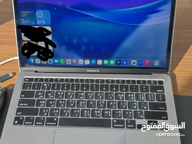 macbook air m1 13 inch 8gb ram 256 ssd
