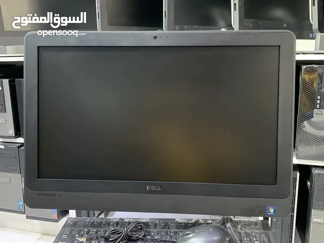 Core i5 dell optiplex core i5 ram 8 gb ssd 256 gb display size 24 inch with mouse and keyboard
