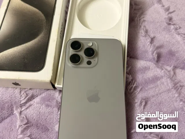 iPhone 15 Pro Max - 256GB - Grey Titanium - جديد بورقة المصنع