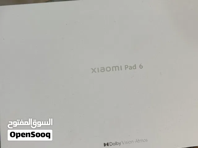 Xiaomi pad 6 + stylus pen 2  شاومي باد 6 مع قلم ستايلس 2 مستعمل بحالة ممتازة