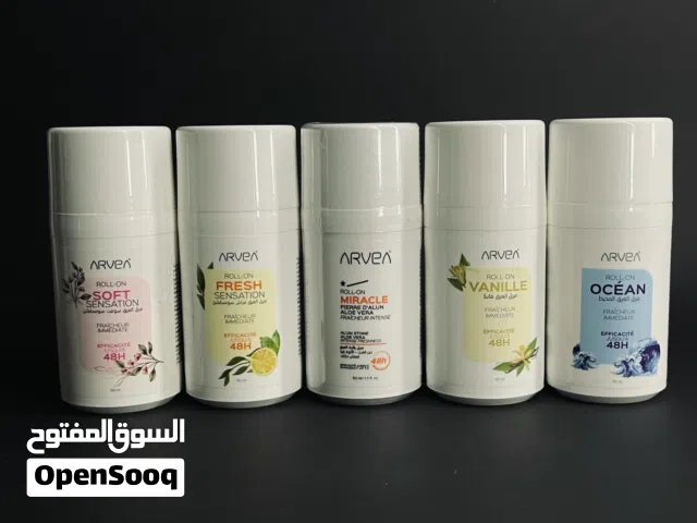 مزيل رائحة العرق متوفر بعدة روائح طبي من براند عربي تونسي