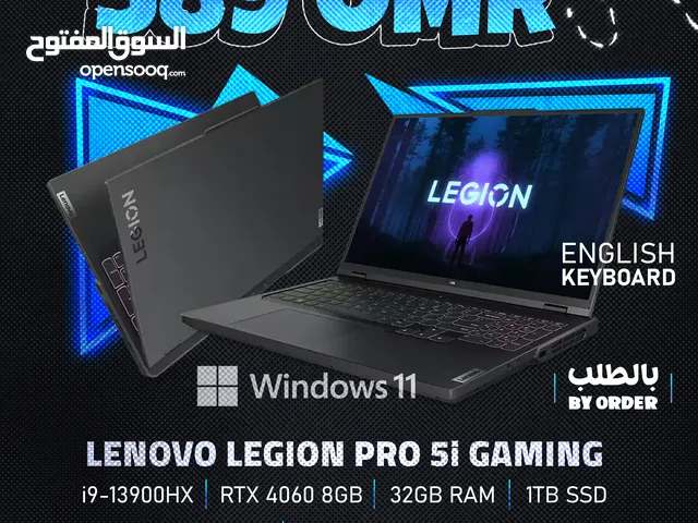 Lenovo Legion Pro 5i RTX 4060 , i9 13900Hx , 1TB SSD , 165Hz - لابتوب جيمينج من لينوفو !