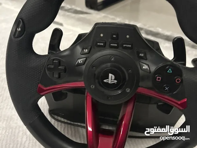 Hori apex racing wheel جديد بحال وكالة استخدام بسيط جدا اصلي موثق من سوني يوجد مجال في السعر
