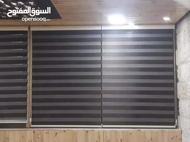 ستائر زيبرا تركي وستائر رول بلاك اوت ودم اوت