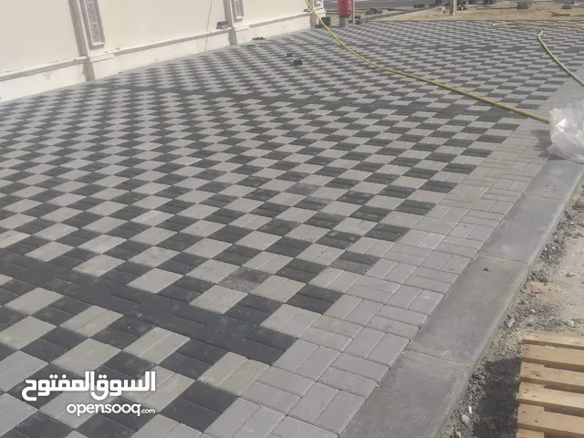مقاولات عامه انترلوك وكربستون واعمال المظلات