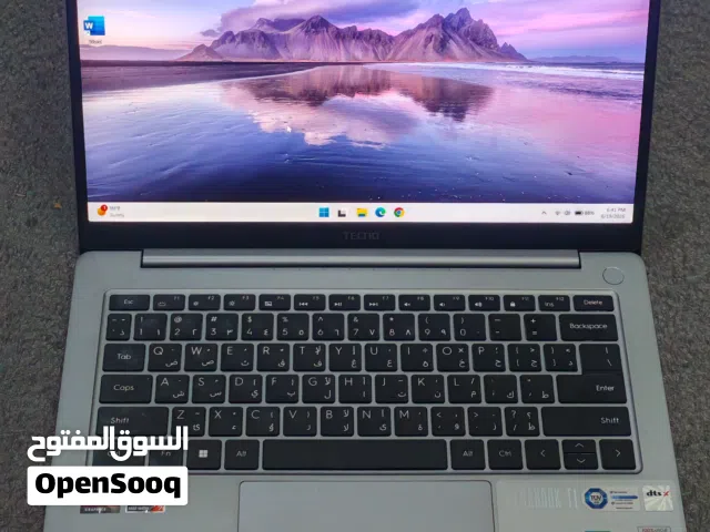 Like brand new Tecno Megabook T1 laptop