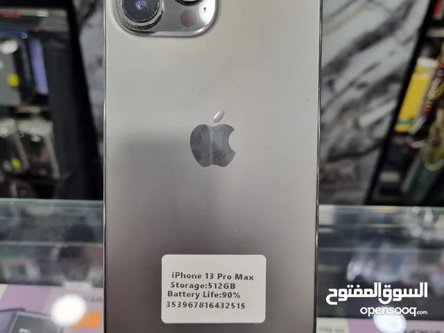 13 pro max//512G//90%bt  وكالة نضيف نضيف نضيف.  مو مصلح فحص كمبيوتر وكفالة