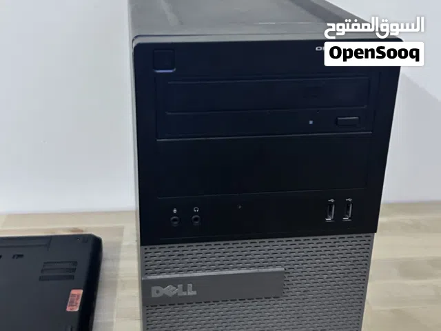 Pc من ديل و اتش بي بحاله ممتازه متوفر كم حبه