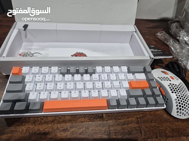 ميكانيكل كيبورد و ماوس بلايستيشن  PS5 Mouse and keyboard mechanical