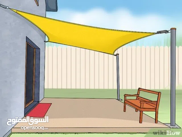 Outdoor sun shades good prices مظلات شمسية خارجية بأسعار جيدة