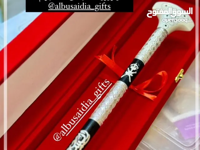 عصا عتم اصلي مع تفصيل اسم ب الفضه عماني اصلي