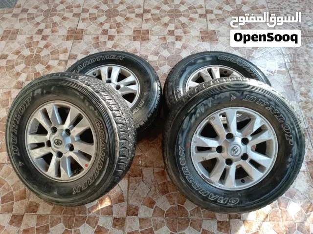 تخم ويل كب بحالة جيدة مع أطار بي مجال ، السيارة لاندكروزر جكسارة الموقع بصرة صالحية قضاء شط العرب