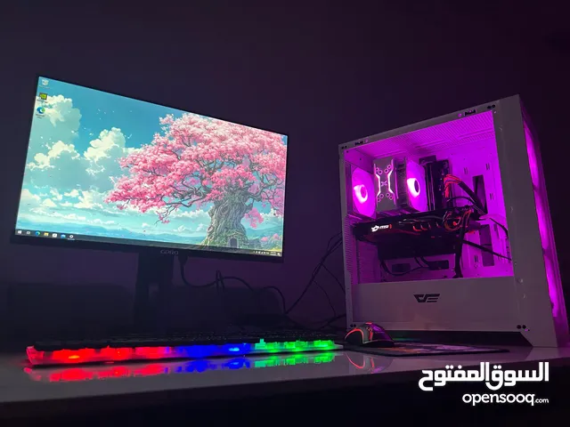 ممتاز حق الألعاب i5 10400f-كرت شاشة 1070 8جيجا أقوى من 1660سوبر رام 16 مع شاشه 165 فريم+ ماوس كيبورد