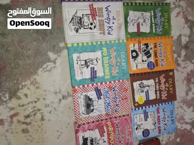 WIMPY KID BOOK COLLECTION (READING LEVEL IS 9-12) 6 HARD COVERS AND 5 PAPERBACK THESE BOOKS ARE ALL