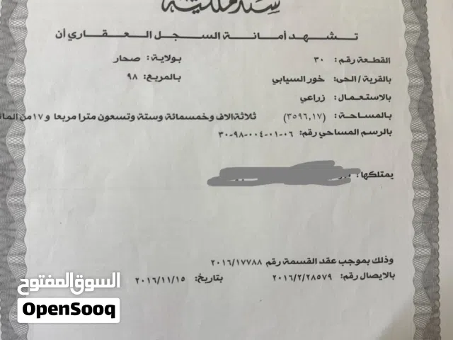 مزرعه من المالك مباشرة للبيع او لأجار