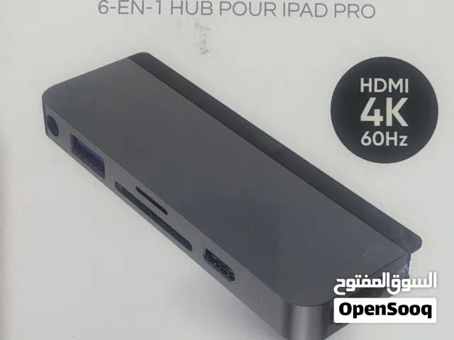 6-in-1 Adapter for iPad Pro – High-Quality Multi-Port USB-C Hub