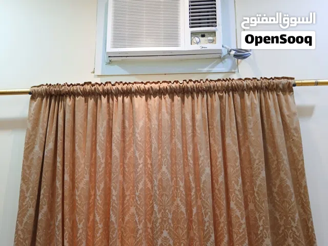 Two big size pair of curtains  very good quality  Just wash from the laundry  8 BD pickup juffair  W