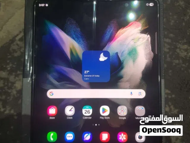 Samsung z fold 3  5g like new  استخدام 4 شهور فقط شبه جديد وارد الكويت