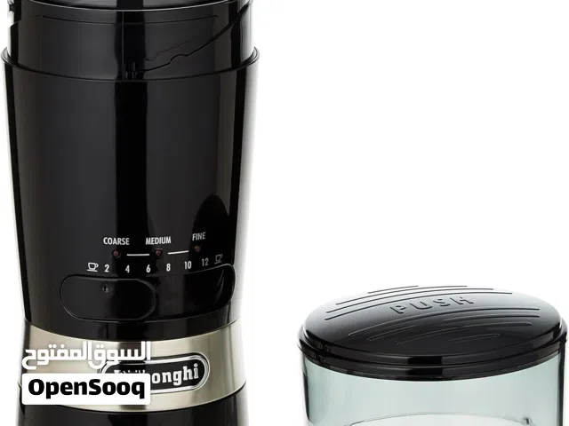 Delonghi Coffee Grinder, Stainless Steel Blade & Electric Spice Mill, 12 Cups Capacity, 3 Grind Sett