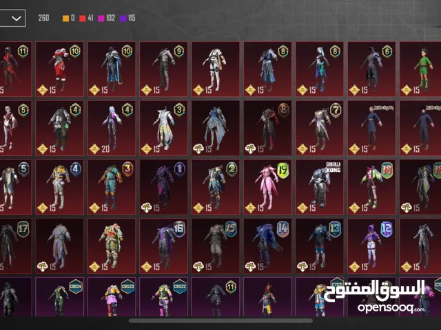 Pubg Accounts and Characters for Sale in Amman