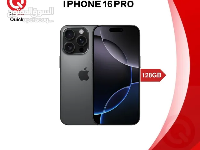 IPHONE 16 PRO ( 128GB ) NEW /// ايفون 16 برو ذاكره 128 جيجا الجديد