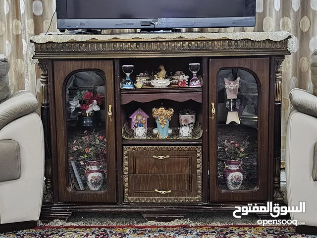 ميز تلفزيون خشب صاج