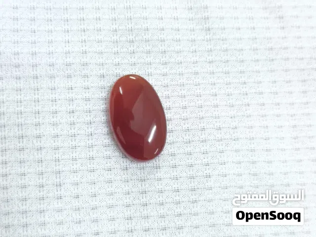 حجر عقيق يماني طبيعي حجم صغير
