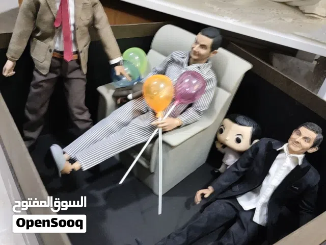 ثلاث مجسمات مستر بين ( صندوق نادر جدا ) mr bean figure
