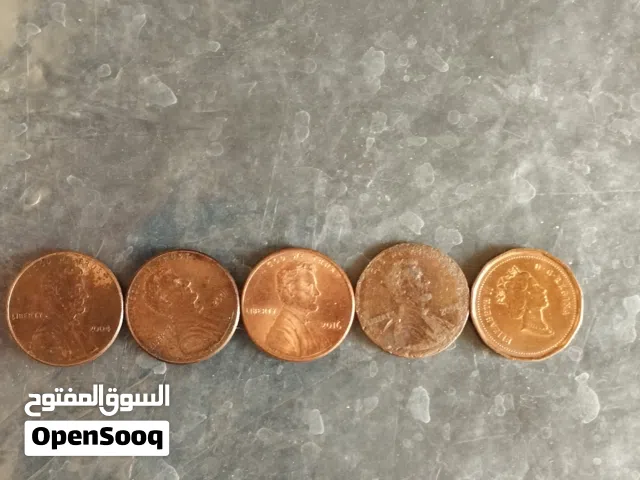 عملات معدنيه امريكيه وكنديه