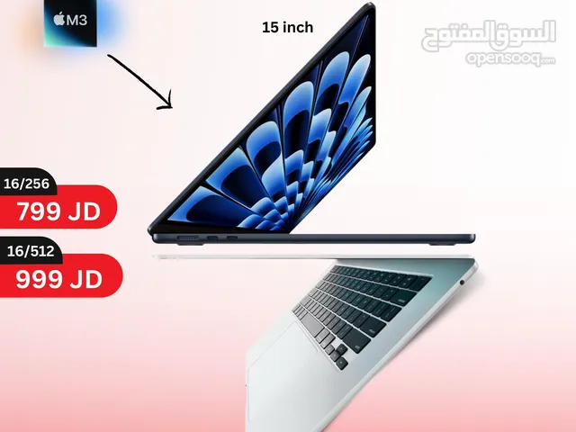 MACBOOK AIR 15INCH 16RAM 256GB