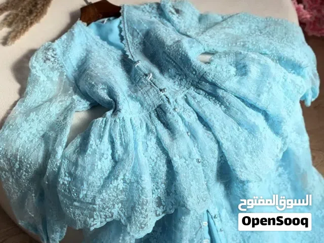 فستان ازرق للمحجبات للبيع