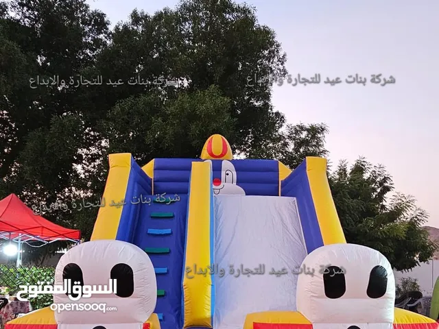 ألعاب ونطاطيات ودراجات كهربائية ورسم على الوجوه للتأجير