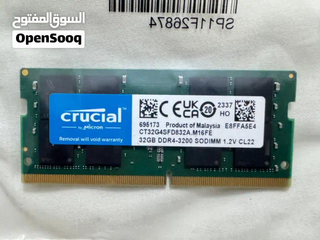 Ram 32 GB DDR4-3200