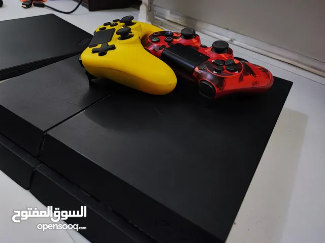 بلي 4 فات 500GB مستعمل مع ملحقات و ups
