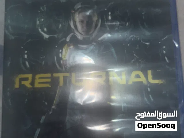 شريط لعبه returnal جديد مو مستخدم و الألصقه عليه مو مفتوح