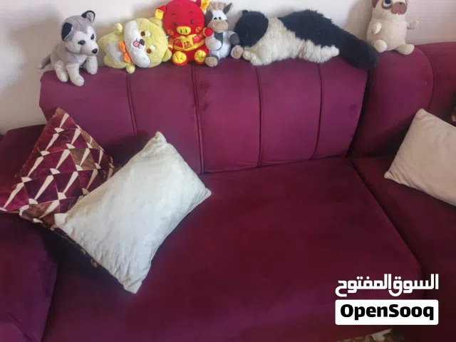 طقم كورنر 4 قطع 10 مقاعد نظيف جدا