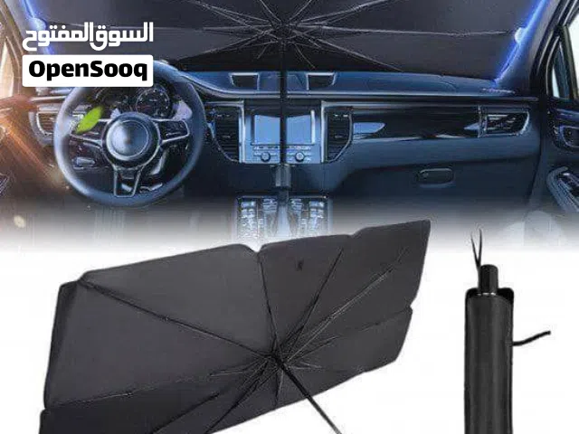 مظلة واقية من أشعة الشمس للسيارة سهل الاستخدام والتخزين مظلات حماية زجاج السيارة سهلة