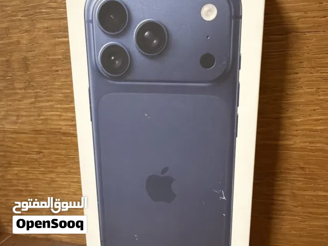 ايفون 17 برو esim 256 جيجا كحلي جديد