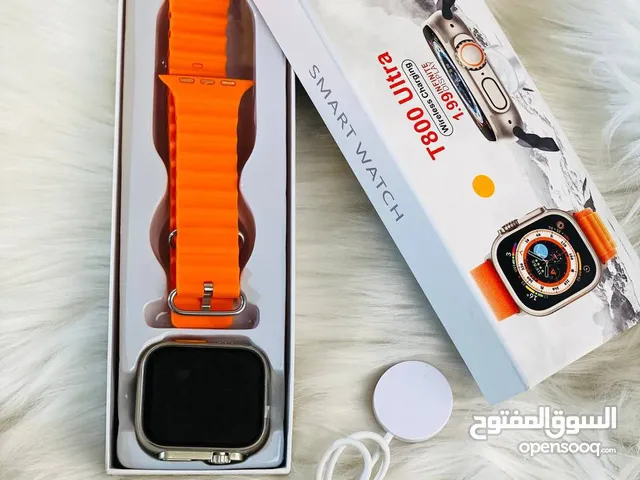 ساعة الترا سمارت الذكية T800 Ultra مواصفتها أقوى إصدار مشابة لساعة أبل الجديدة الإصدار