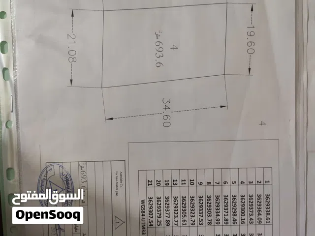 قطعة أرض عين زارة شارع الرياحين