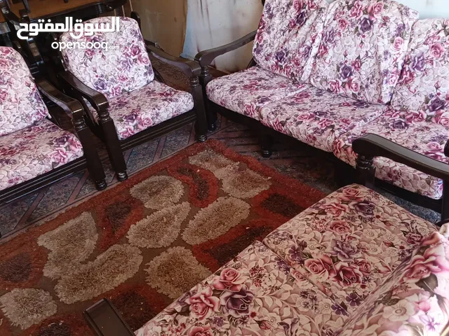 طقم مورس تفصيل خشب زان سبع مقاعد