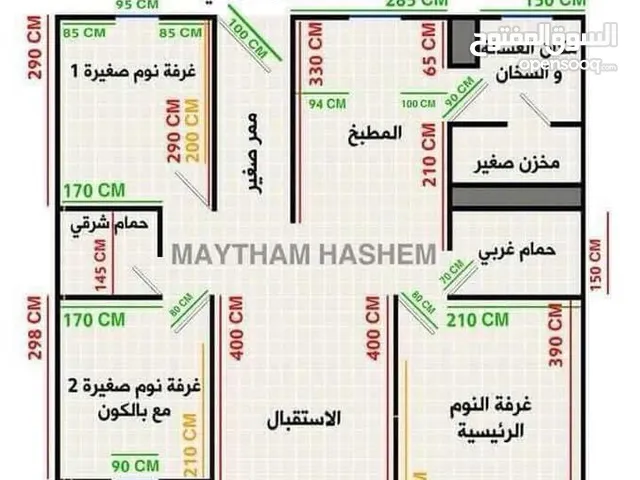 100m2 3 Bedrooms Apartments for Sale in Baghdad Pasmaya