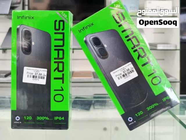 NEW MOBILE INFINIX SMART 10 4 GB RAM 128 GB STORAGE
