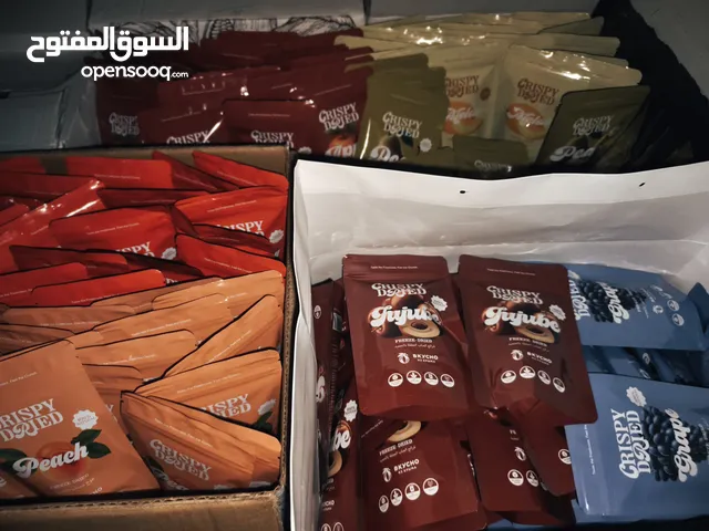Freeze Crispy Dried Fruit (Peach, Strawberry, Apple, Melon, Pear)15g The brand is a UAE-based cmpny