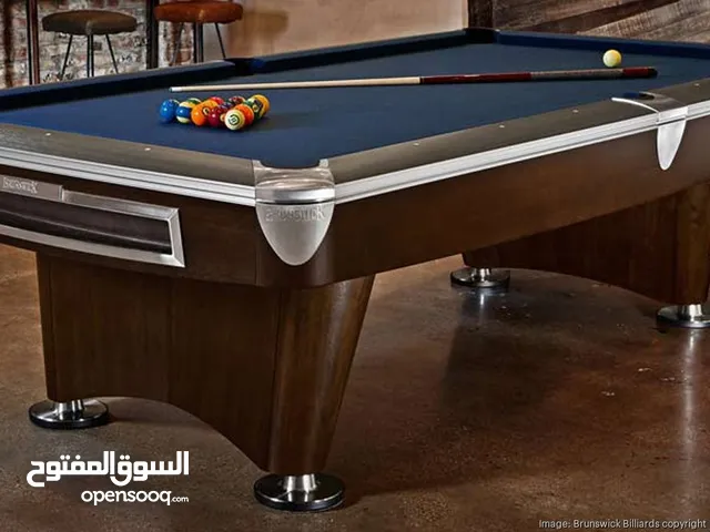 brunswick billiard table -طاولة بلياردو