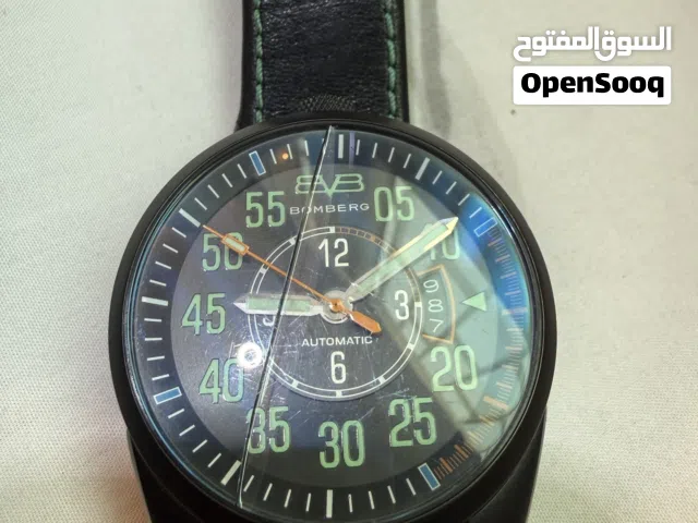ساعة بومبيرغ أوتوماتيك أصلية Bomberg 1968 Automatic (بحاجة لتصليح بسيط)