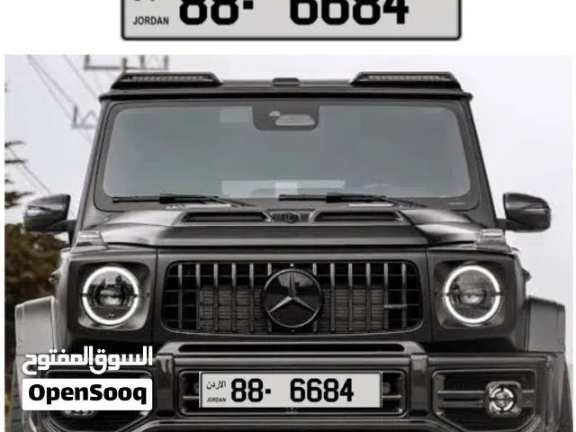 88 -6684 الترميز الاكثر طلبا و الغير متاح للشراء لدى إدارة الترخيص المركبات