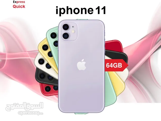 IPHONE 11 ( 64GB ) USED /// ايفون 11 ذاكره 64 جيجا مستعمل بحاله الجديد